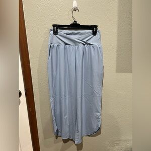 HALARA Light Blue Twist-Waist Flowy Pants Size M EUC